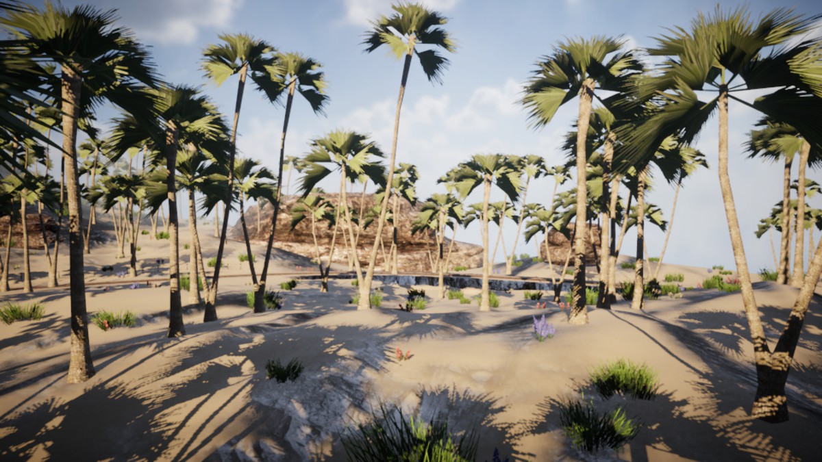 Mobile Palm Tree Bundle (for URP)