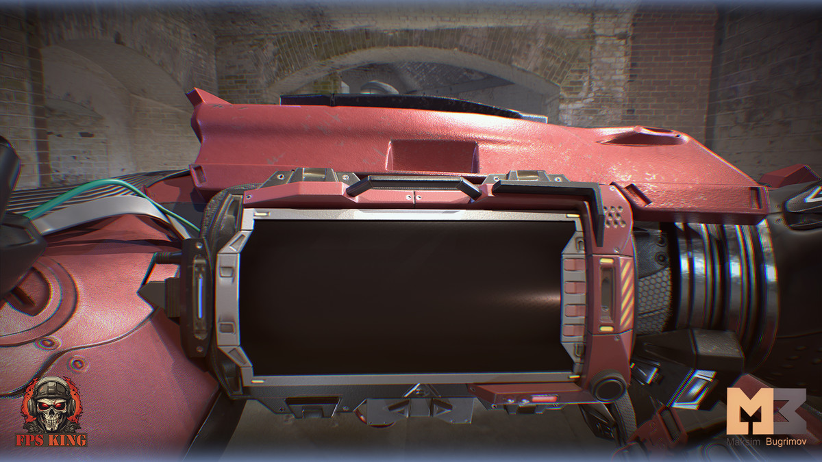 Sci-Fi Hands With Pistol