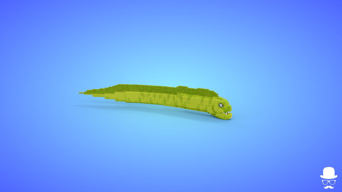 Voxel Ocean Animals Pack 2