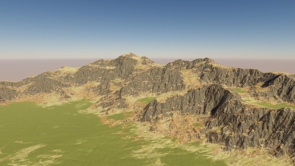 Procedural Mountain Terrains 8K