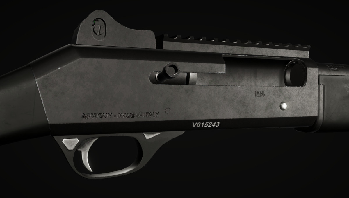 M4 Shotgun FPS Weapon