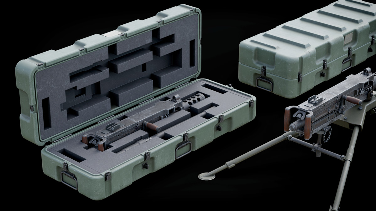 Machine Gun M2 Browning