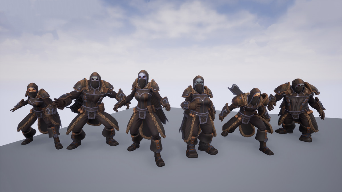 Stylized Medieval Thief Outfit