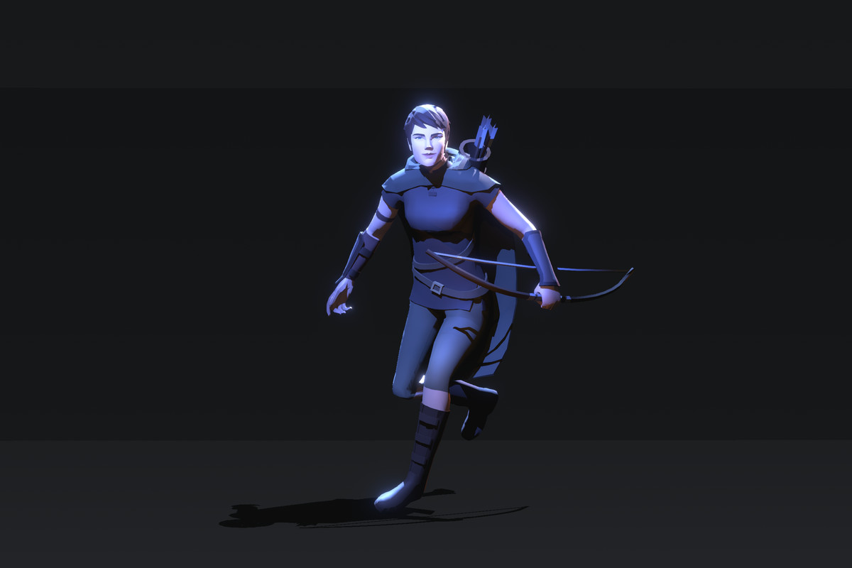 Polyquest Heroes: Warrior I Huntress