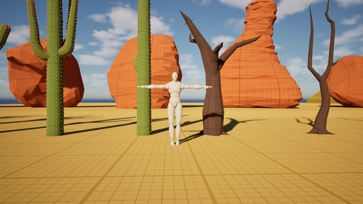 Desert Blockout Kit – 236 Modular Assets | Villages, Temples & Open Worlds