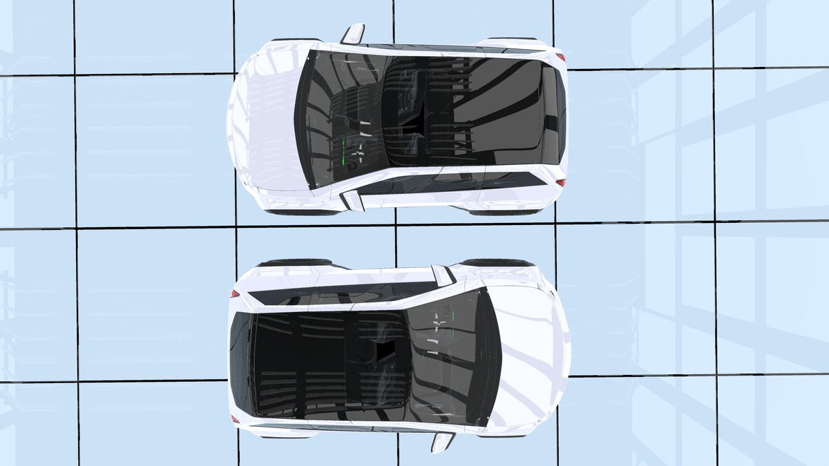 Futuristic SUV