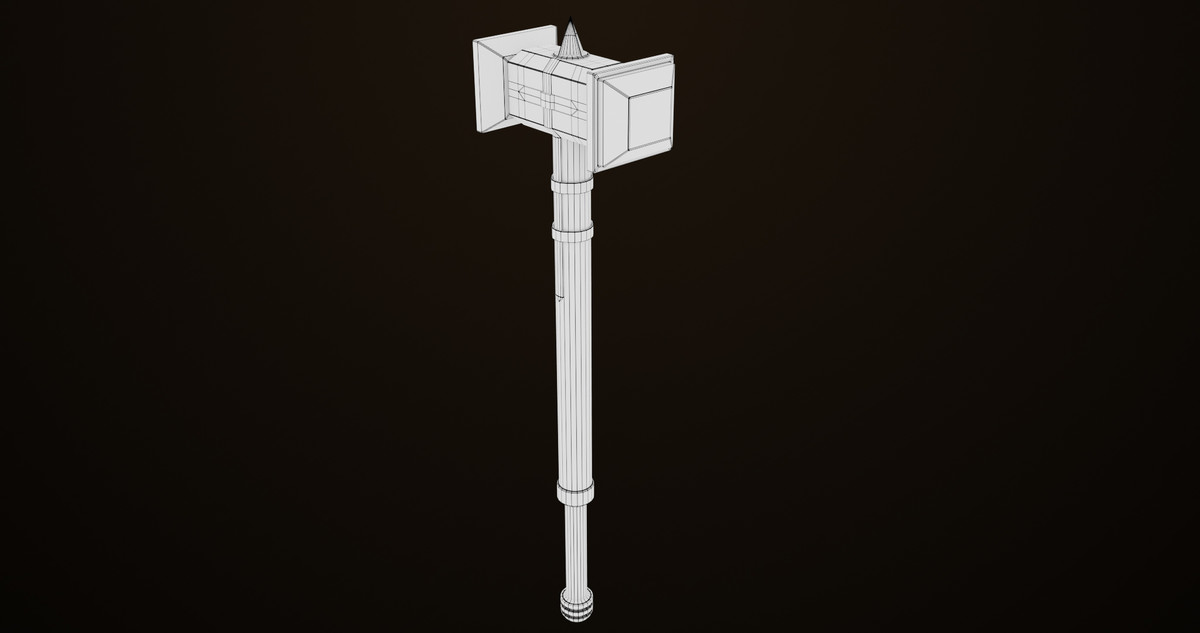 5 Battle Hammers Collection URP HDRP Textures