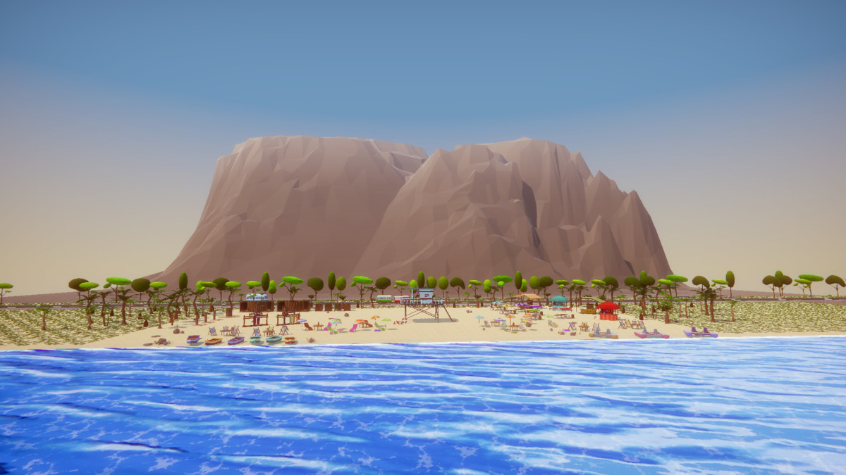 Low Poly Beach Pack - Mini World Studio
