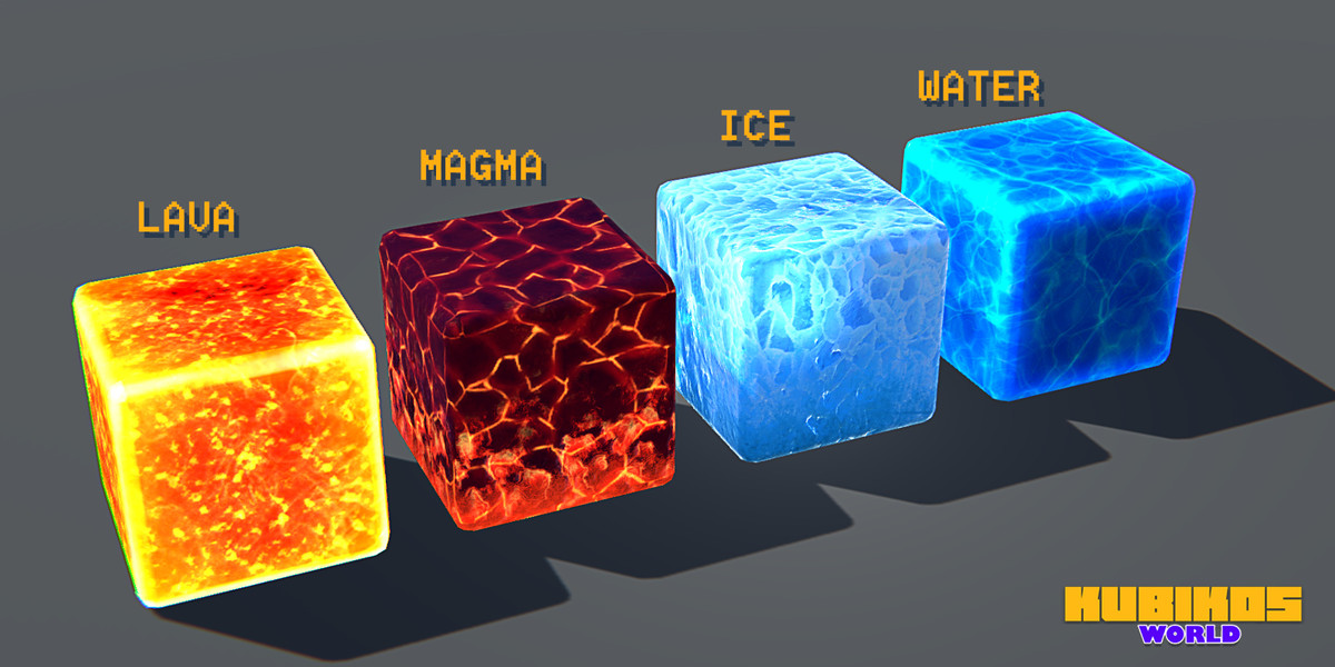 KUBIKOS Ultimate Bundle – Stylized Cube Worlds & Characters