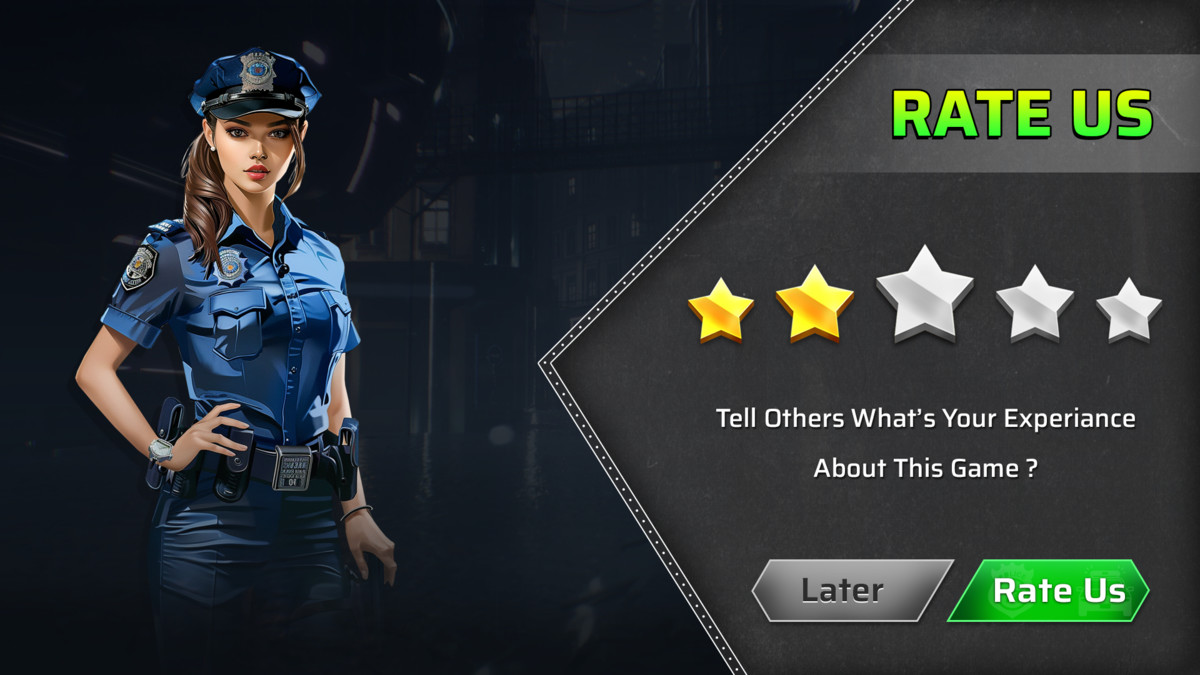 Police Simulator UI Kit ⭐