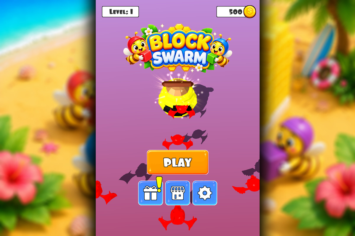 Block Swarm - Complete Mobile Game Template