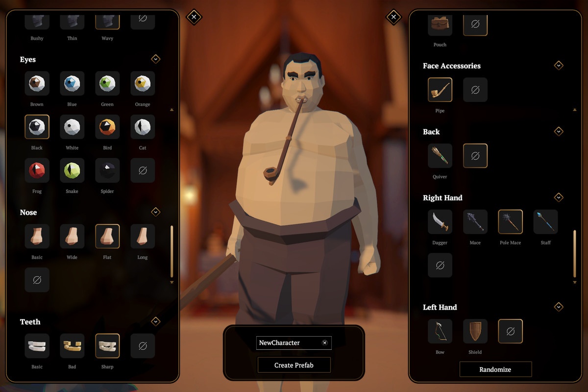 PolyActors - Modular Fantasy People