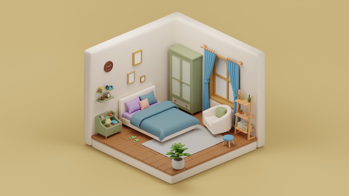 Cozy Room Props Plus Bundle - Interior Props & Modular Parts