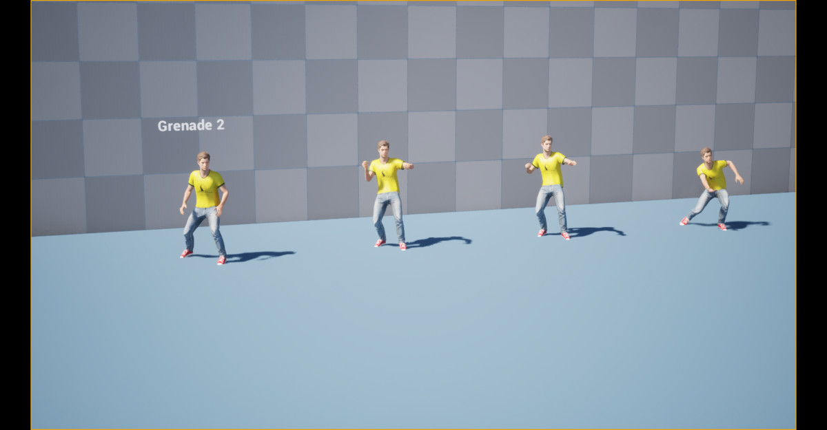 OneHand Throw Animation