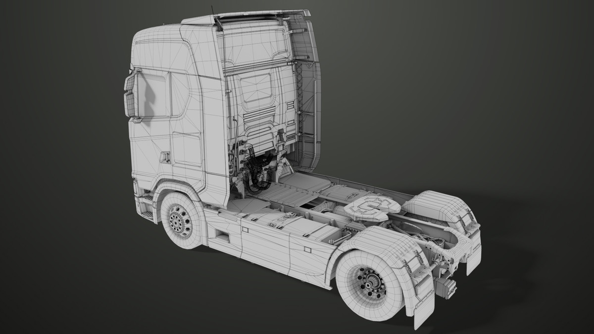 Chassis 06 Generic White URP HDRP Textures