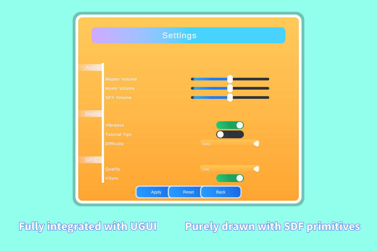 VectorMark - 2D/3D SDF Vector Graphics