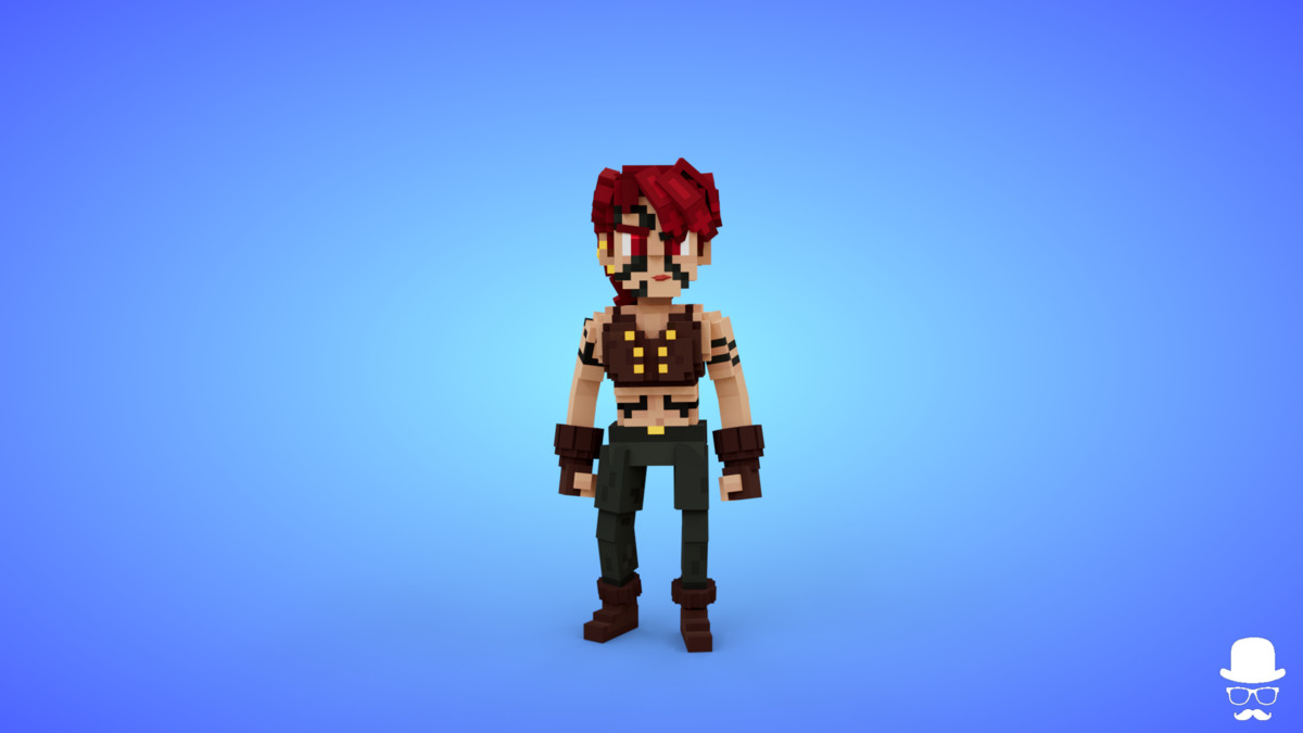 Voxel Viking Characters Pack