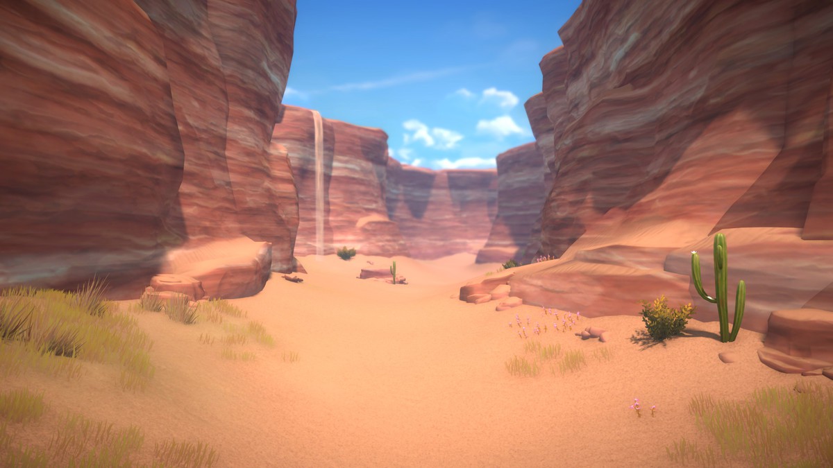 Stylized Desert