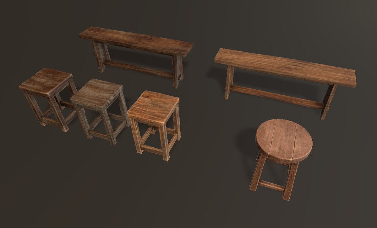 Medieval dining set Kv