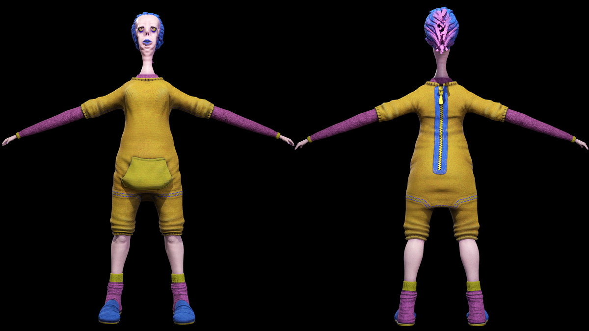 Funky Cartoon Woman – Dolores