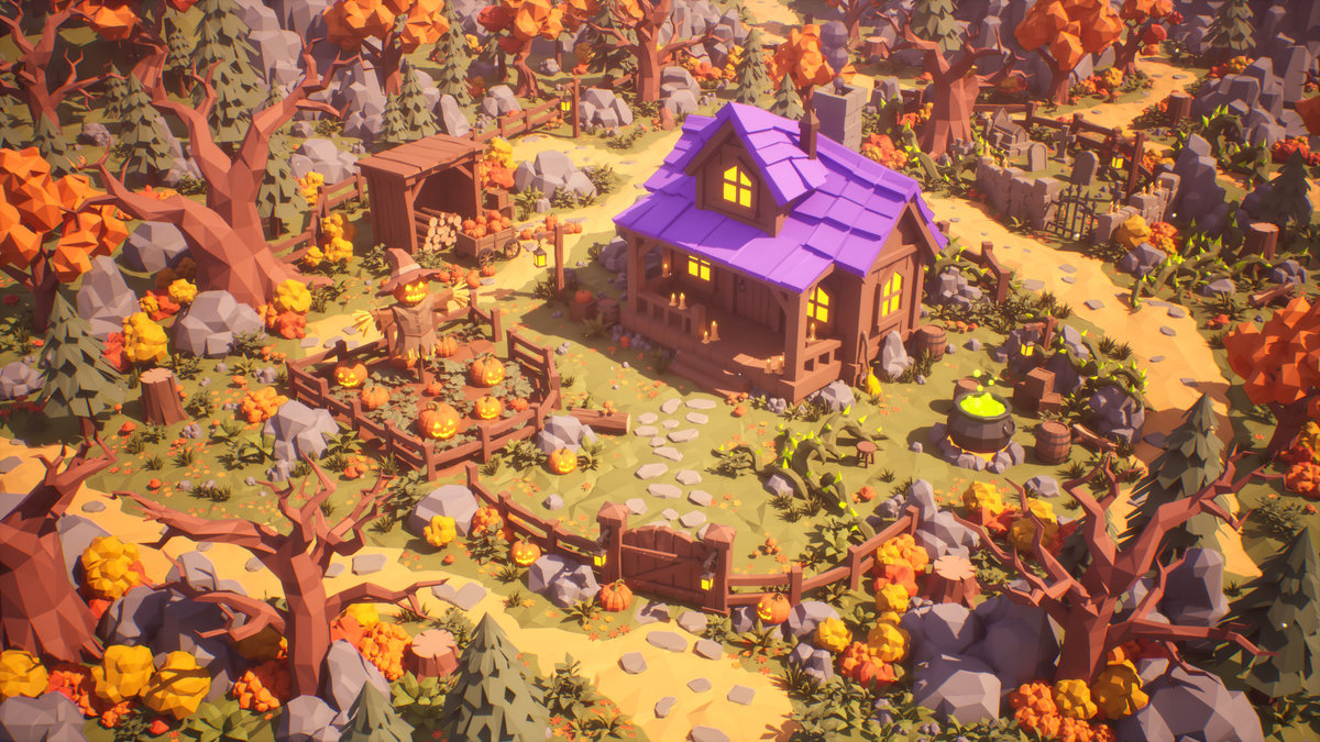 Halloween - Polyart Environment