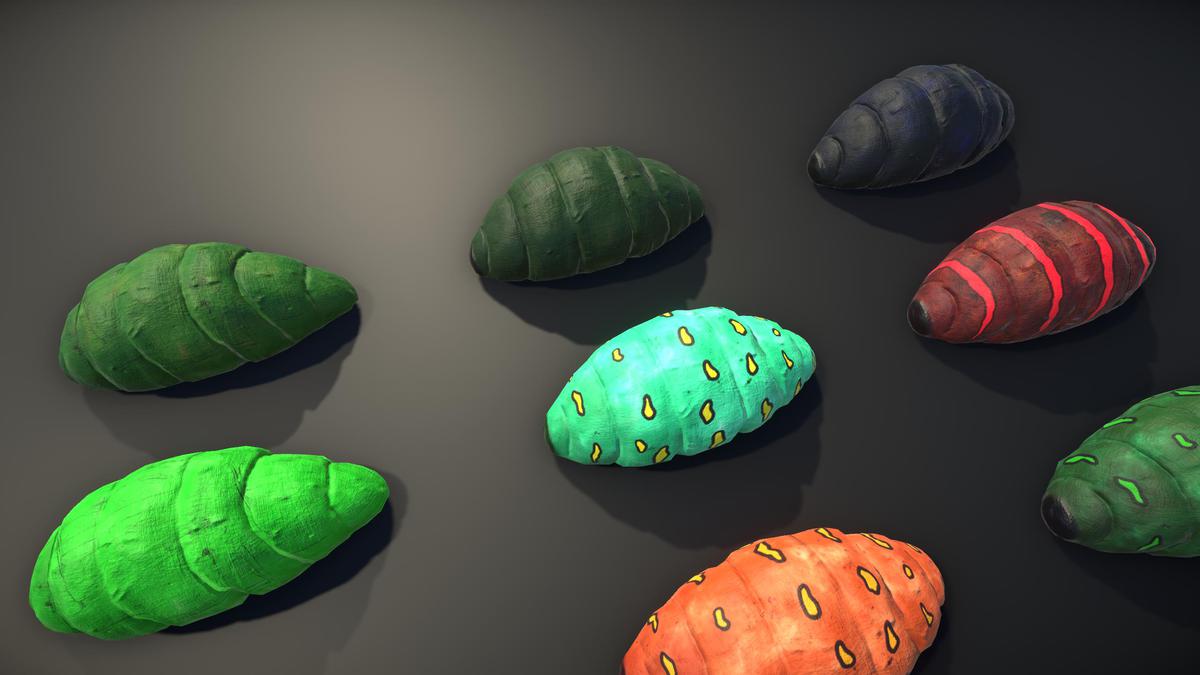 Dissolvable Worms (3 in 1 PACK)