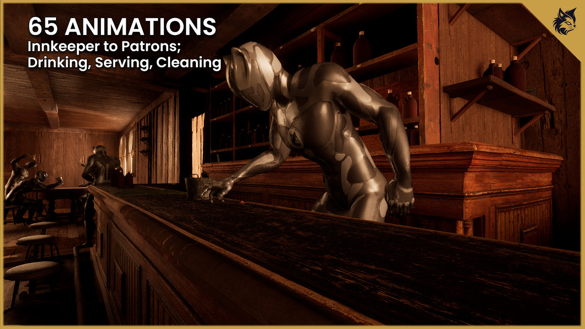 Tavern NPC Animation Pack