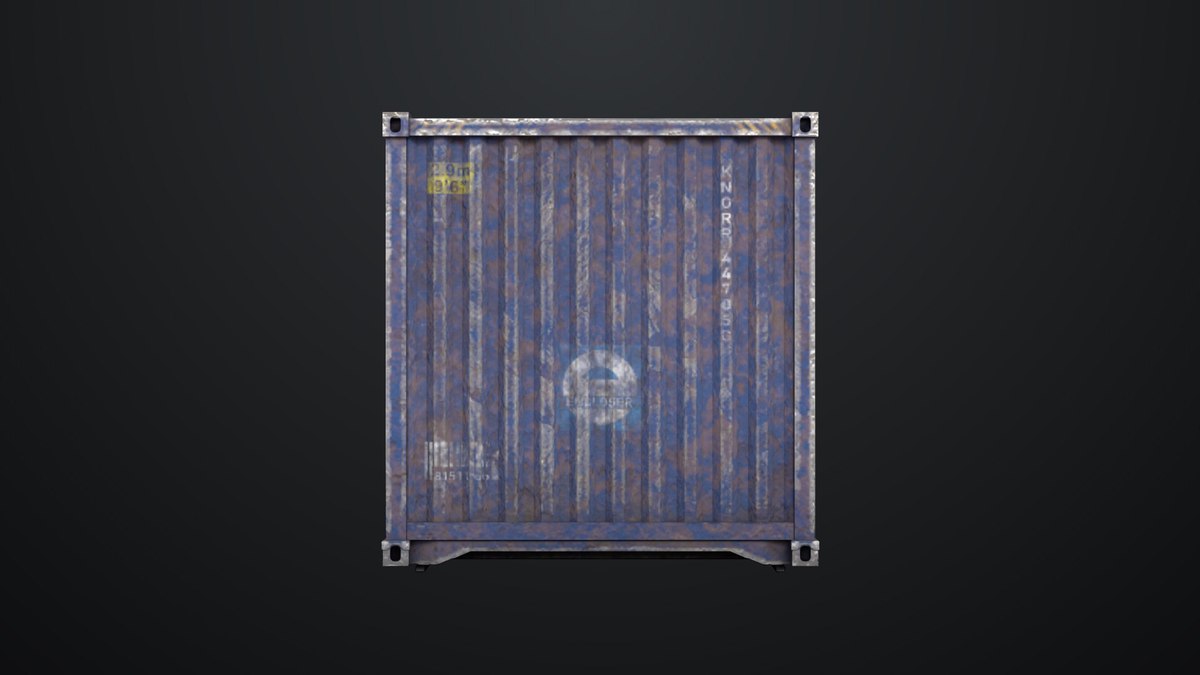 5 Cargo Dusty Container 20ft Single Mat