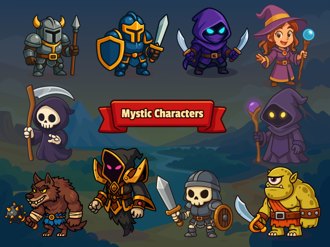 Mystic Realms: Premium Fantasy UI System