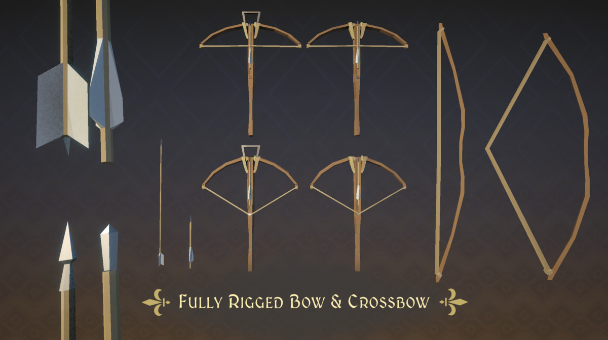 Stylized Medieval Crusaders Pack – Low Poly Characters & Units