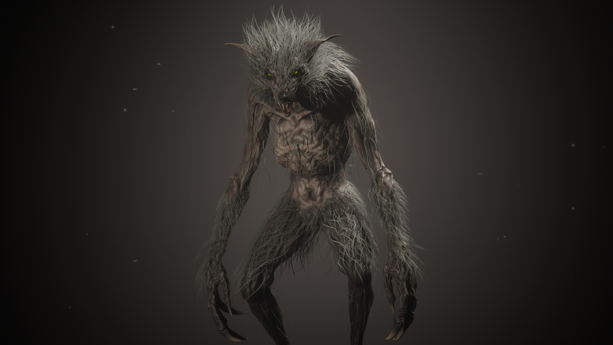 Feral Werewolf Monster
