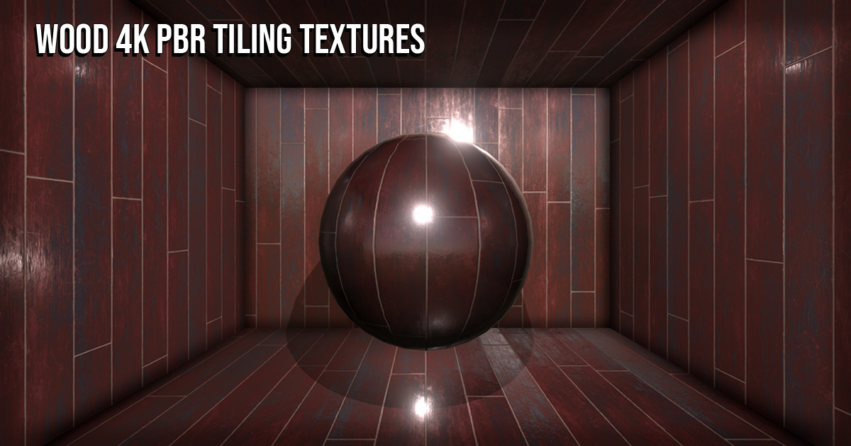 22 Wood 4K PBR Tiling Textures Collection