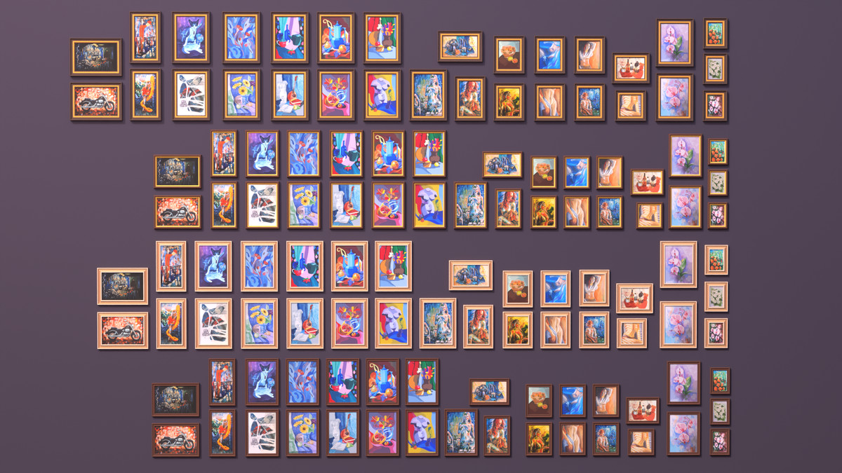 Paintings Pack – BoznaWhat