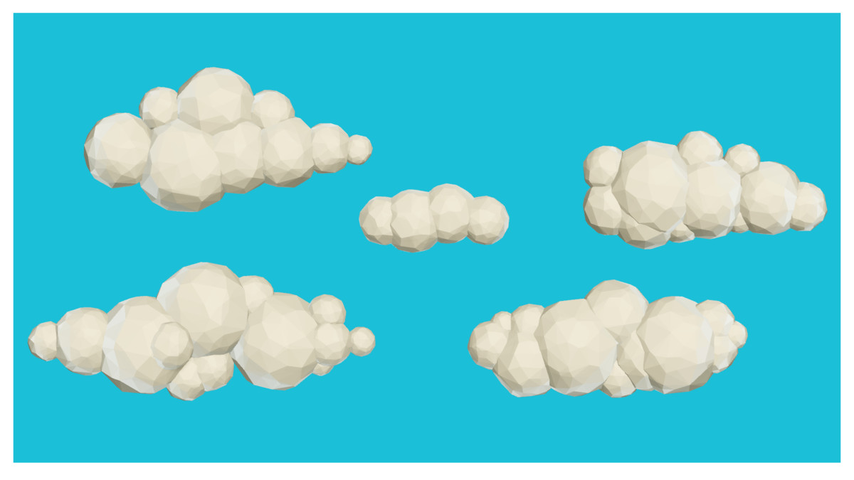 Low Poly Cloud Generator