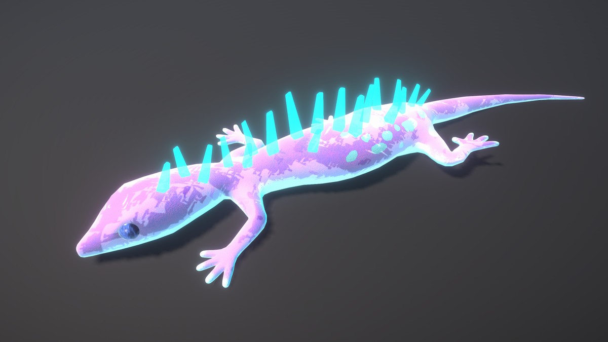 Freezable Lizards Pack 3D