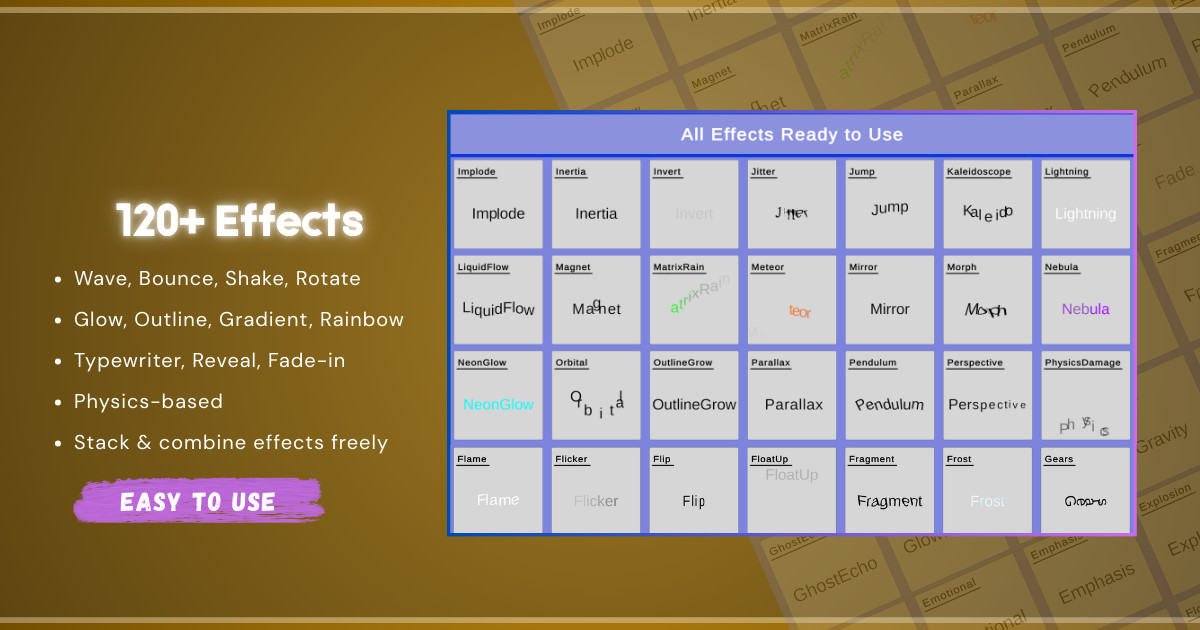 Text Animations | Dialogue System