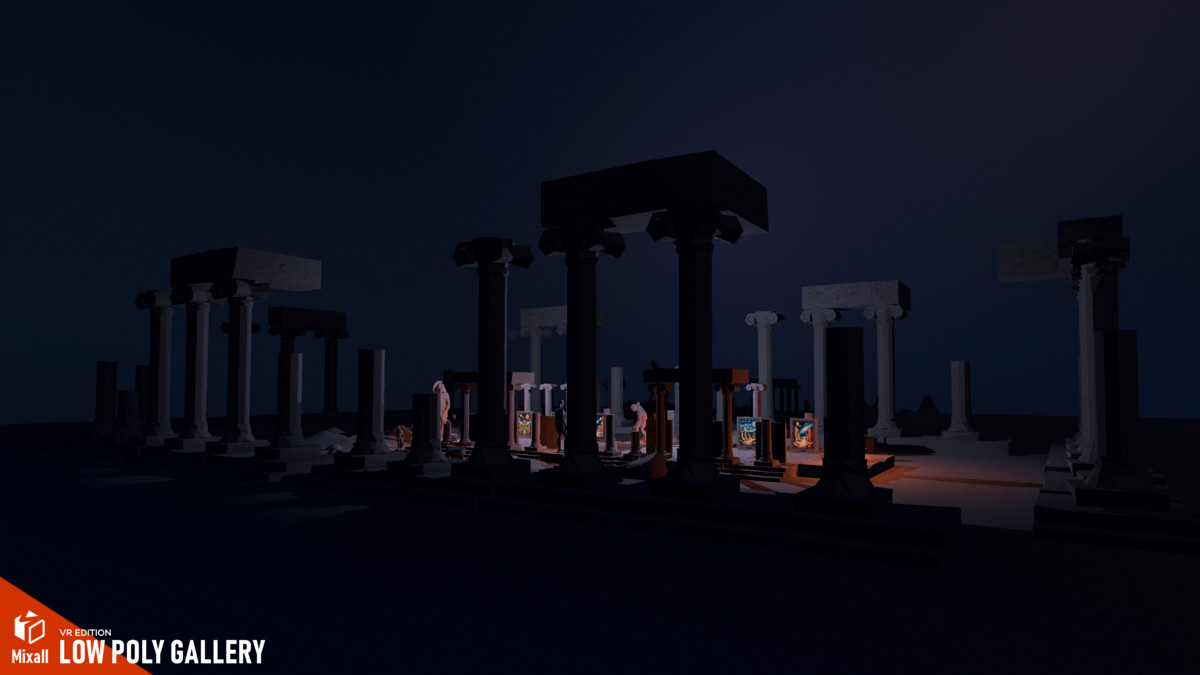 Low Poly Gallery - VR edition