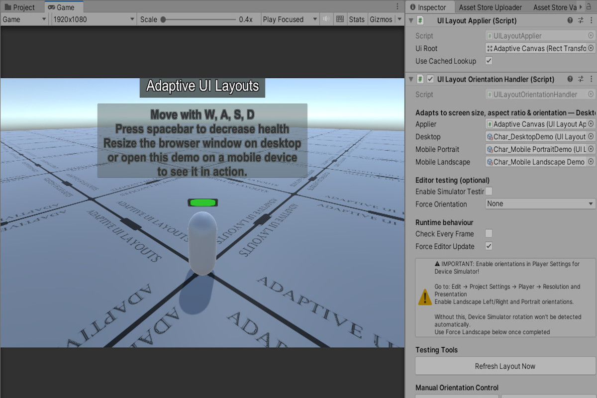 Adaptive UI Layouts