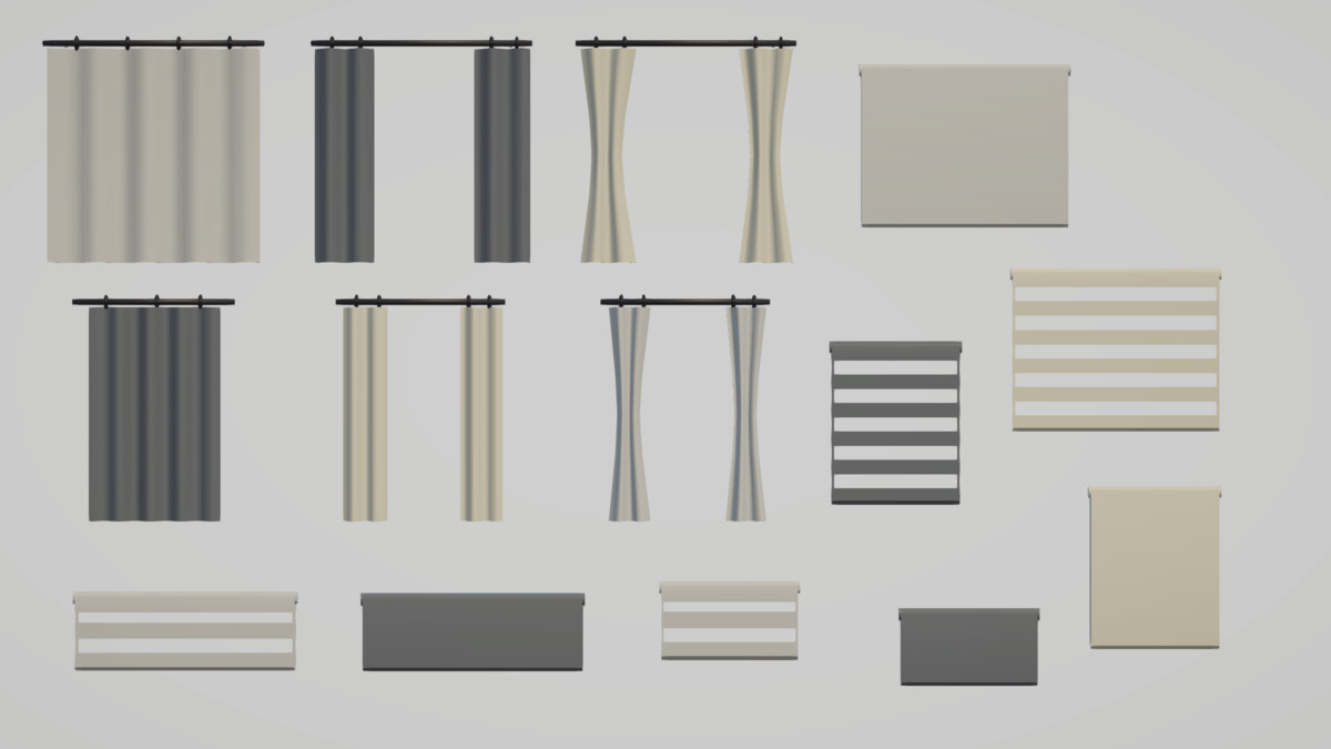 Low Poly Bathroom - Modular Assets