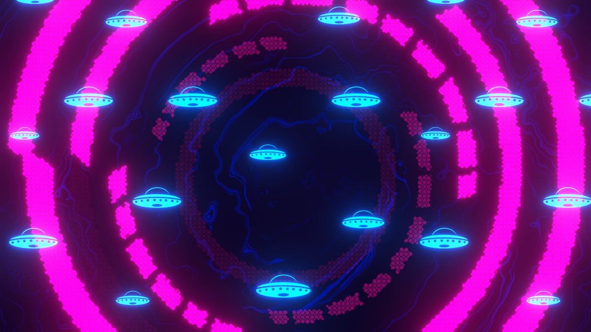 Space & Alien Background Shader