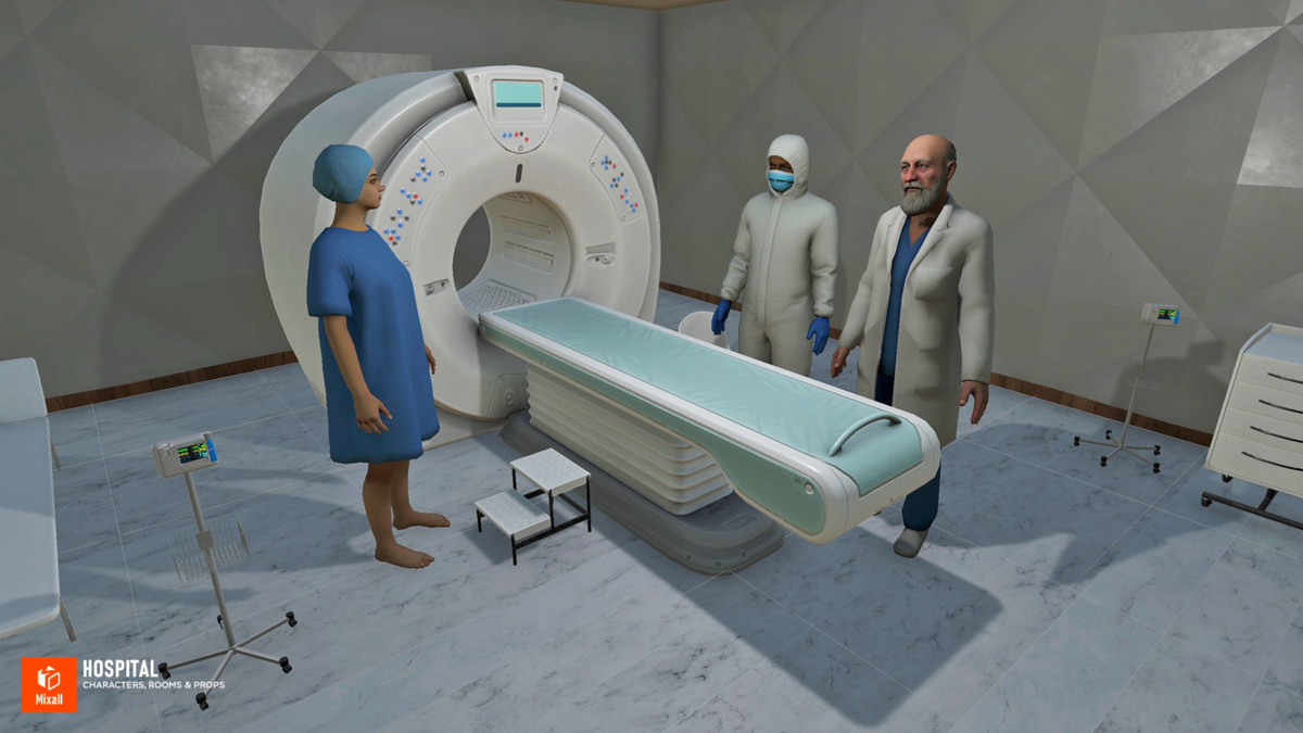 Hospital - Characters, Rooms & Props