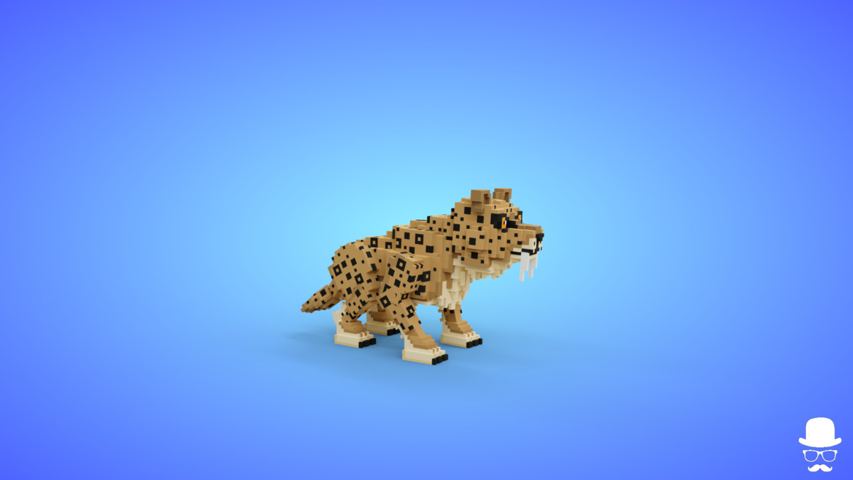 Voxel Prehistoric Animals Pack