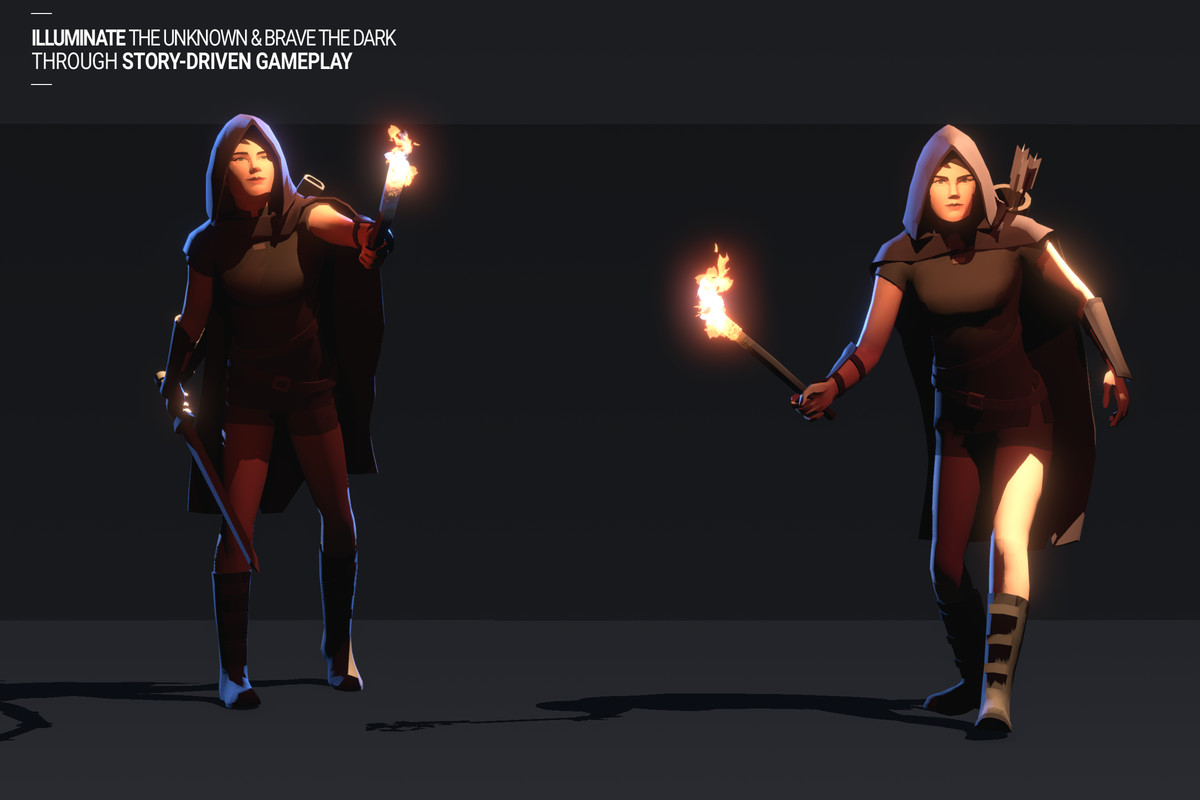 Polyquest Heroes: Warrior I Huntress