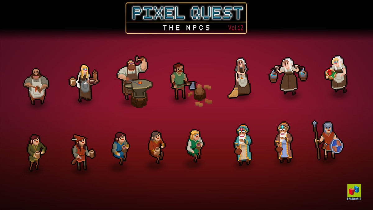 2D Pixel Quest Bundle