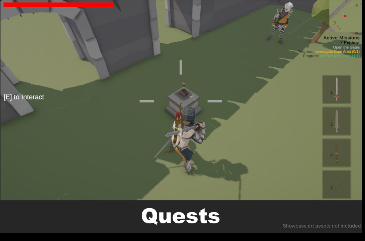 Directional Combat System - AI & RPG
