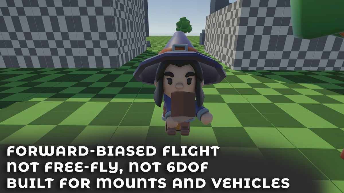 Aerial Mount Controller | Physics based Flying/Witch/Mech Movement System