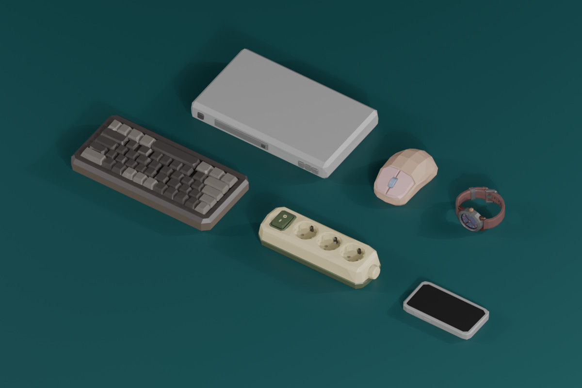 Cute Stylized Living Room Props