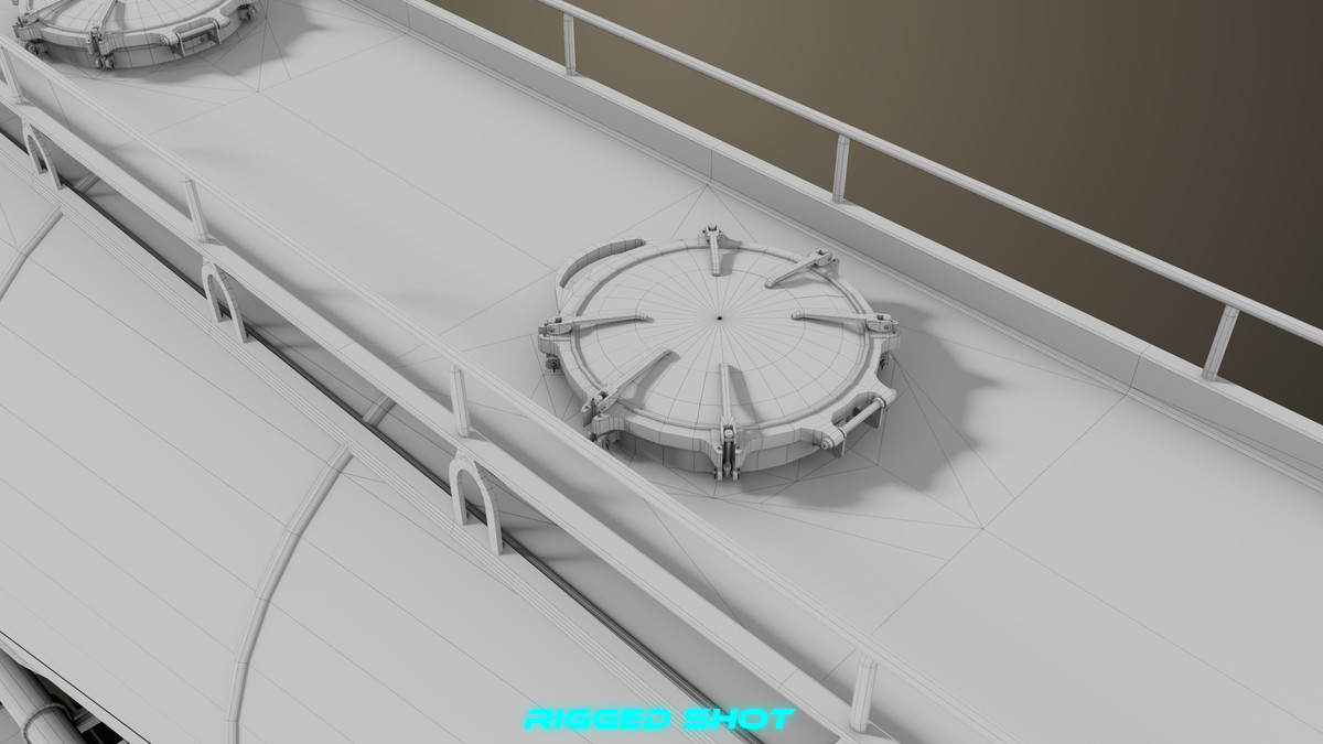 Chassis 06 Cement Trailer 01 Yellow