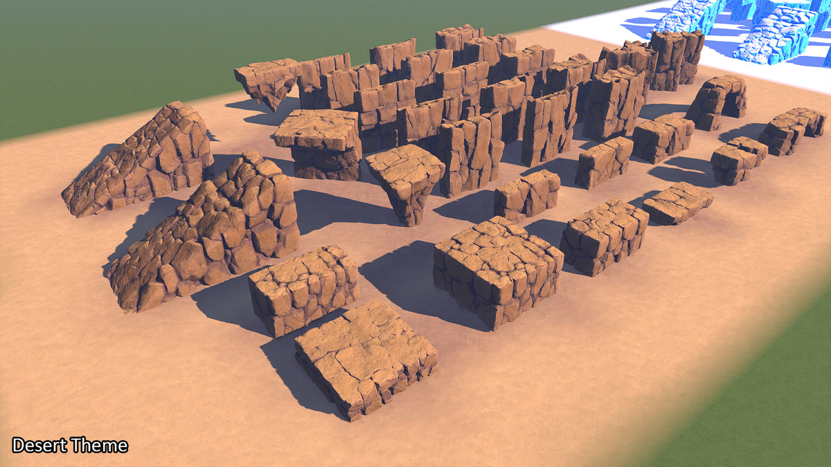 Stylized Nature - Modular Cliffs Pack