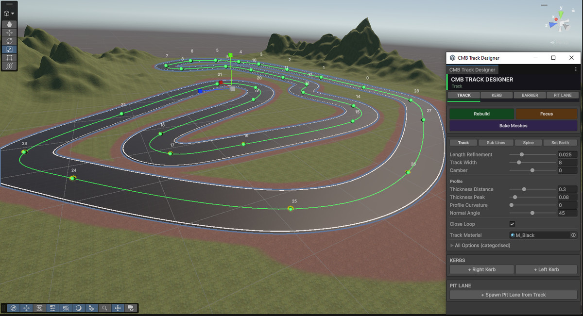 CMB Track Designer